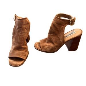 Steve Madden Brown/Camel Tangible Sandals Heels - SIZE 8M